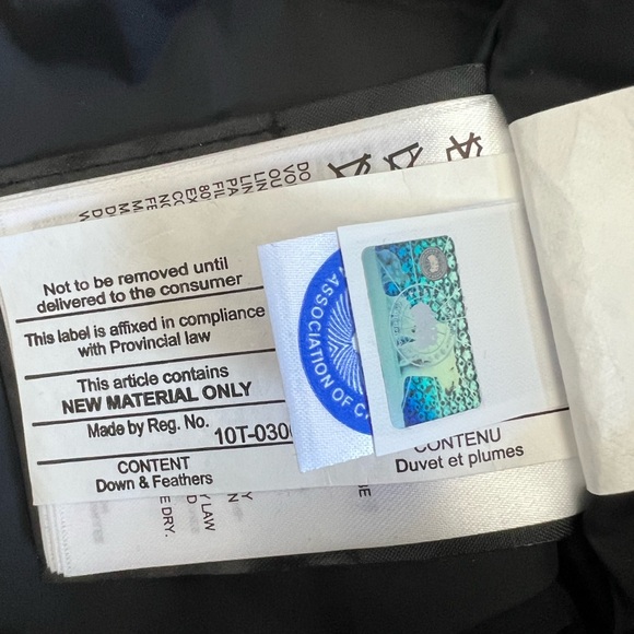 Canada Goose Sanford Parka, Color - Northern Night, Mens Large - Picture 5 of 7